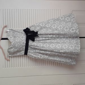 Black & White Formal Dress, S